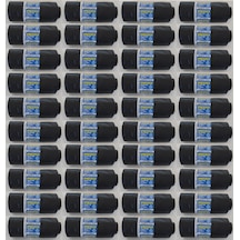 Polyfly Siyah Çöp Poşeti 70 x 110 CM 10'lu Rulo 40 Rulo 400 Adet