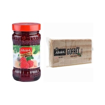 Aktürk 380 Gr Ahududu Reçeli Ve 200 Gr Aktürk Kakaolu Gofret
