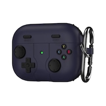Caseonn Apple Uyumlu AirPods 4.nesil/anc Kılıf Retro Gamepad Mor