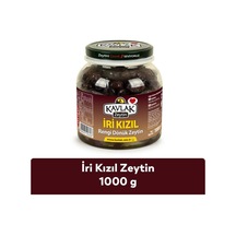 Kavlak İri Kızıl Gemlik Siyah Zeytin 1 Kg