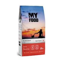 My Food Kuzulu ve Pirinçli Yetişkin Kedi Maması 1500 G