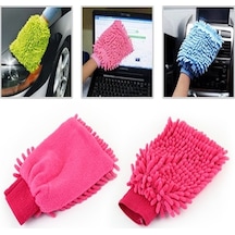 Mikrofiber Temizlik Eldiveni - Araç Yı Eldiveni Oto Yı Temizleme Cila Eldiveni
