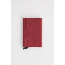 Tudors Hakiki Deri Erkek Bordo Cüzdan-32591 Bordo