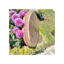 Mustafa Kasap Kuğu Mobilya Ahşap Sanat Çap. 46cm. Bendir Oğlak Derisi Profesyonel. - 905521336