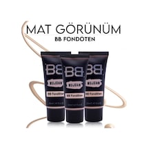 3'lü Tüp Bb Fondoten Seti Bej