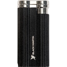 Black Martin Tek Torch Pürmüz Delicili Siyah Metal Puro Çakmağı - Tr9538