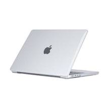 Apple  Uyumlu  MacBook Pro 14.2 2023 A2779 Zore Msoft Kristal Kapak Renksiz