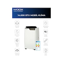 Woox FDPH41-3030ZR5 14000 BTU Taşınabilir Mobil Klima