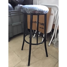Bar Taburesi 65 Cm Metal Bar Tabure Siyah Çok Renkli