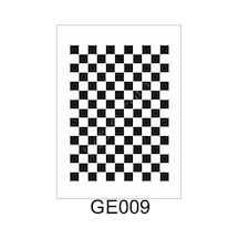 Geometrik Desenler Stencil Şablon 21X30 Ge-009