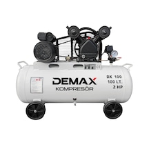 Hava Kompresörü Pistonlu 100 Lt 2 Hp Demax