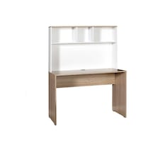 New Base Raflı Çalışma Masası 110x149x52 Çok Renkli
