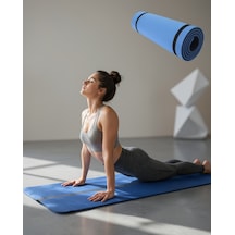 10 Mm Kalın Kaydırmaz Pilates Ve Fitness Matı Çok Renkli