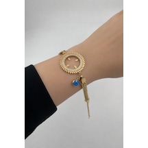 Çelik Bileklik Bl Altın Zarif Hediye Model 046118 Çok Renkli