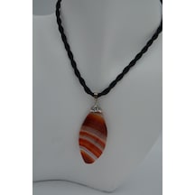 Stoneage Dantelli Akik Kolye N11.38766 Gümüş