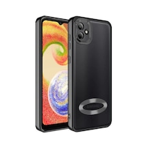 Samsung Uyumlu A03 Kılıf Kamera Korumalı Logo Gösteren Omega Kapak