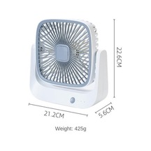 1200 Ma El Fan, Sessiz Rüzgar Gücü Basit Plastik Taşınabilir Fan 51locf Yeşil