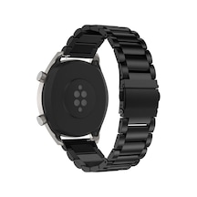 Huawei Watch Gt2 Pro 46Mm Kordon Kayış Klasik Metal Çelik K4-22