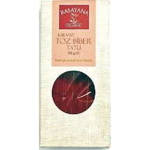 Rasayana Organik Kırmızı Toz Biber Tatlı 50 G