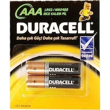 Duracell Alkalin Pil Aaa 2&apos &apos Li Paket