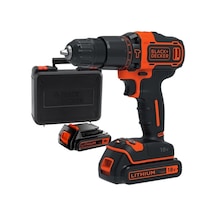 Black+Decker BDCHD18KB-QW 18V 1.5 Ah Li-Ion Çift Akülü 2 Vitesli Şarjlı Darbeli Matkap Vidalama Black+Decker BDCHD18KB-QW 18V 1.5 Ah Li-Ion Çift Akülü 2 Vitesli Şarjlı Darbeli Matkap Vidalama