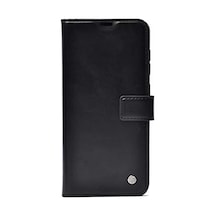 Xiaomi 12c İle Uyumlu Kılıf Siyah Kapaklı Suni Deri  Geliştirilmiş Dayanıklı Darbe Karşıtı Koruyucu Yeni Tasarım Xiaomi 12c, Siyah Sku: Zeusb0c44y32p9