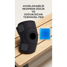 Buğz Çapraz Bağ Destekli Diz Korsesi Menisküs Ve Spor Ağrıları İçin