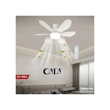 Lodos Fan Led 62w Kumandalı Işıklı Vantilatör Tavana Monteli Ct-1154 Duylu Değildir