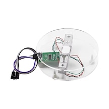 10 Kg Yük Hücresi Ve Hx711 Ağırlık Sensörü Modülü Seti - Arduino Uyumlu Şeffaf Akrilik Tartı Kiti