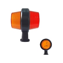 Ayna Altı Küpe Neon 18 Led'Li 105Mm 12V-24V Sarı - Kırmızı