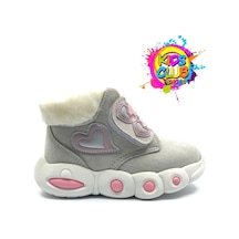 Cool Lici İlk Adım Bebek Ortopedik Çocuk Bebek Bot Gri