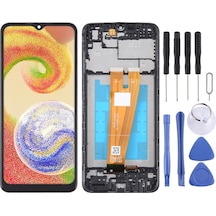 Samsung Galaxy Uyumlu A04 Sm A045f Lcd Ekran Çerçeveli +tamir Seti