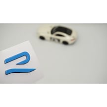 R Line Yeni Nesil Bagaj Mavi Logo Arma Volkswagen İle Uyumlu