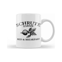 The Office Schrute Farms Bed & Breakfast Kupa Bardak Porselen Karışık
