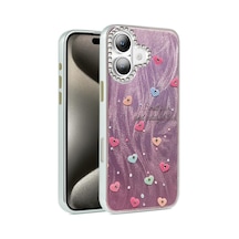 Apple iPhone Uyumlu 16 Plus Kılıf Blade Aynalı Desenli Kapak - Desen 8 Bz8683140849375