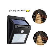 Hareket Sensörlü Güneş Enerjili Lamba 20 Led