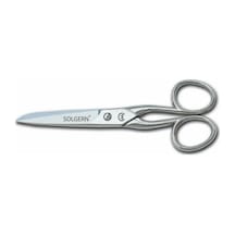 Solgern 232-6 İplik Ve Kumaş Temizleme Makası No: 6 İnç / 15,24 Cm - Nikel Kaplama Gümüş