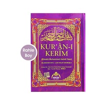 Haktan Mealli Kuran Rahle Boy 5 Özellikli - Pembe