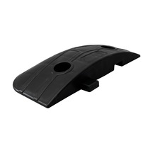Mercekli Klasik Hız Kesici Kapağı, Yol Kasisi Kapağı 25 X 12 X 3,5 Cm Siyah-3802