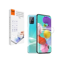 Samsung A51 Kırılmaz Cam Ön Ve Arka 2in1 Özel Kesim Hydrogel Film