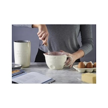 Innovative Kitchen 1 L Stoneware Measuring Jug -ölçü Kabı Karıştırma Kasesi Krem