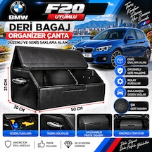 Bmw F20 Uyumlu Oto Bagaj Organizeri Deri Bagaj Kutu Çanta 1