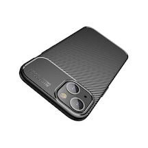 Apple Uyumlu iPhone 13 Uyumlu Zore Negro Silikon Kılıf-kahverengi Kahverengi -
