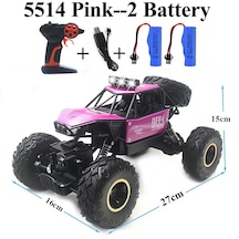 Pairock Kaya Paletli 4wd Off Yol Rc Araba Uzaktan Kumanda Oyuncak Makınesı Radyo Kontrol 4x4 Sürürcü Araba Oyuncak Erkek Kuz Için 5514-5514-pink-kit-2 Amerika Birlefenik Devletveri