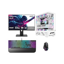 Dragos DRX8020 i5-14400F 16 GB 512 GB M2 NVMe SSD 12 GB RTX5070 24.5" Free Dos Masaüstü Oyuncu Bilgisayarı