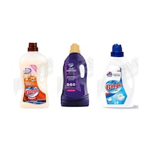 Bingo Ahşap Tem. 1 L + Giysi Şampuanı 3 L + Beyazlar İçin Sıvı Det. 2600 Ml 3'lü Set Diğer