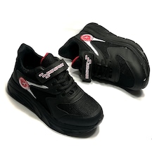 Ensi Siyah ünisex Çocuk Günlük Kalın Taban Spor Ayakkabısı
