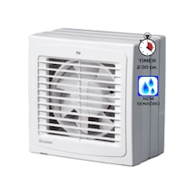 Blauberg Wind 150 H Cam Tipi Fan Timer+Nem Sensörü