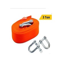 3 Ton Çeki Halatı 3 Metre Kumaş Araç Çekme Halatı