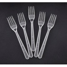 Plastik Çatal Plastik Lüx Çatal 1 Paket 200'Lü